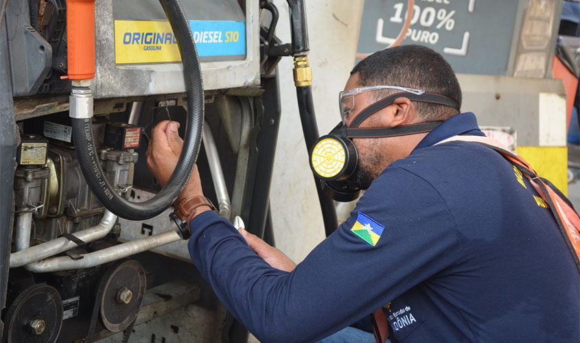 Ipem realiza ações de fiscalização em postos de combustíveis de Porto Velho