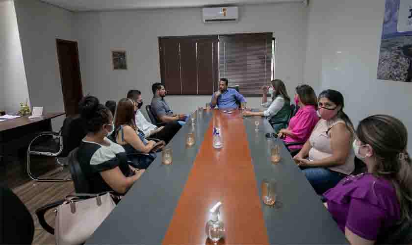 Isaú Fonseca recebe a visita do vice-prefeito de Ariquemes
