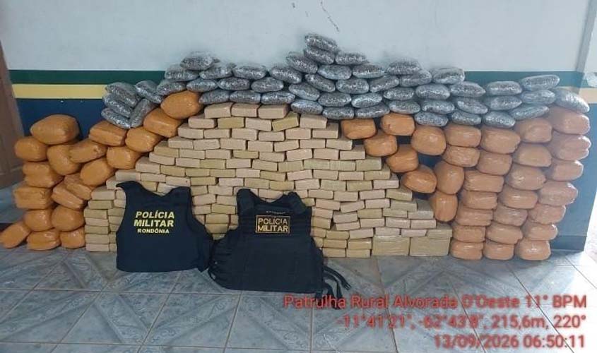 Polícia apreende 245 kg de maconha na BR-429