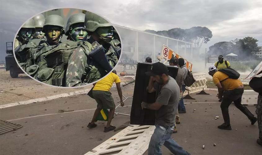 Militares montaram acampamento golpista no QG do Exército