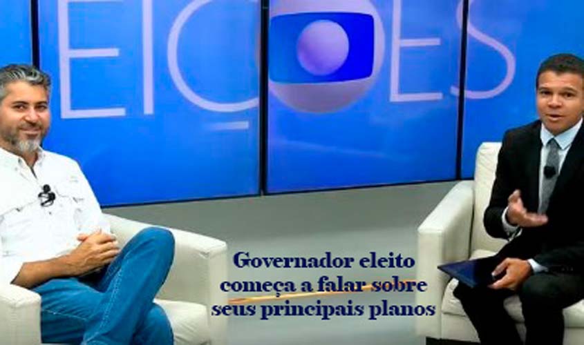 Governador eleito promete gestão técnica e proteção às mulheres