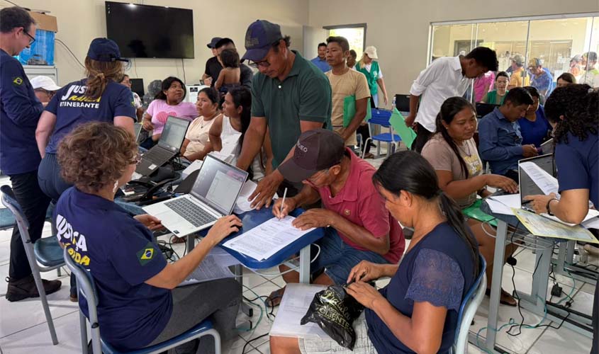 Justiça Rápida supera 100 atendimentos na Aldeia Serrinha