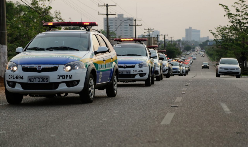 Veículos da Polícia Militar e Corpo de Bombeiro vão a leilão