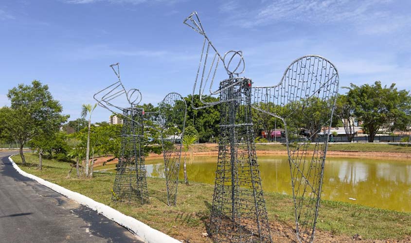 Decoração natalina iluminará reabertura do Parque da Cidade