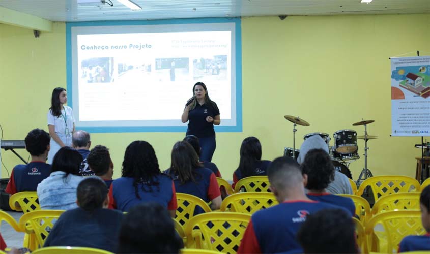 Ações socioeducativas são desenvolvidas em escolas e instituições