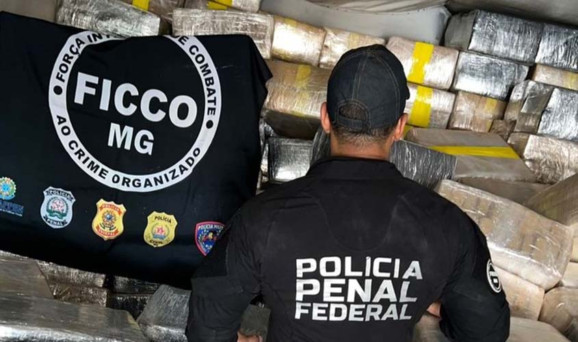SENAPPEN apreende 6,5 toneladas de drogas em MG