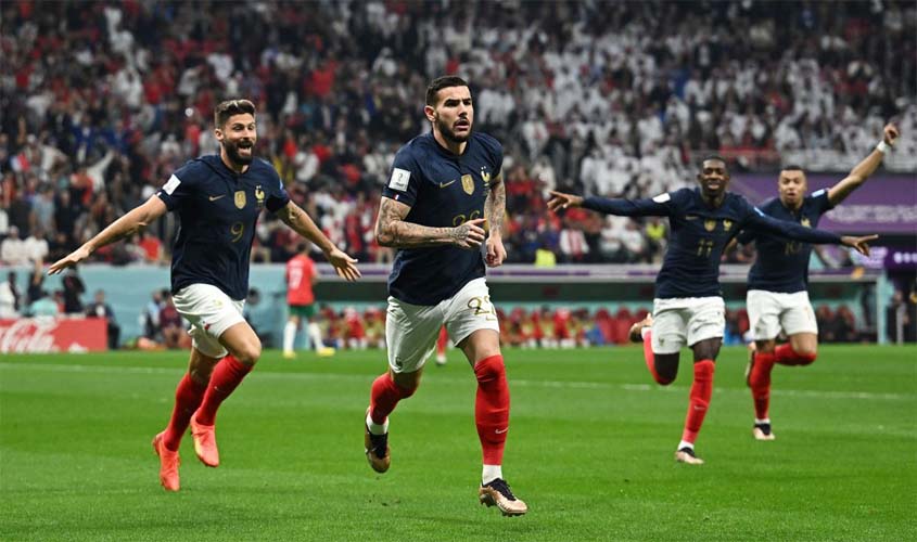 França supera Marrocos para disputar final da Copa com Argentina