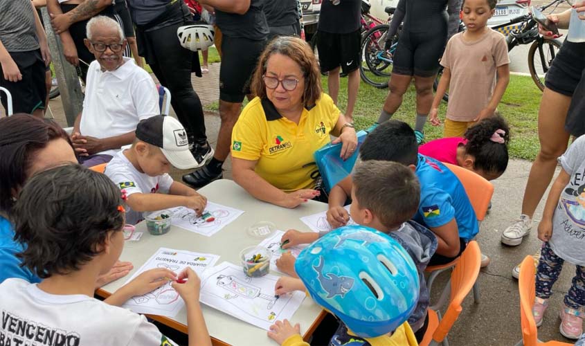 Campanha 'Respeite o meu espaço' é lançada pelo Detran Rondônia em 10 municípios do Estado