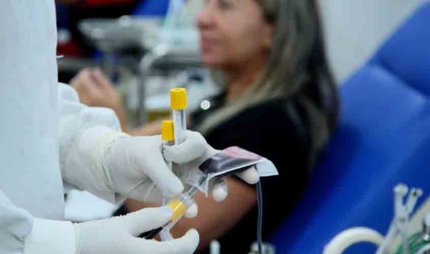 Doe sangue, salve vidas: governo de RO reforça importância da solidariedade