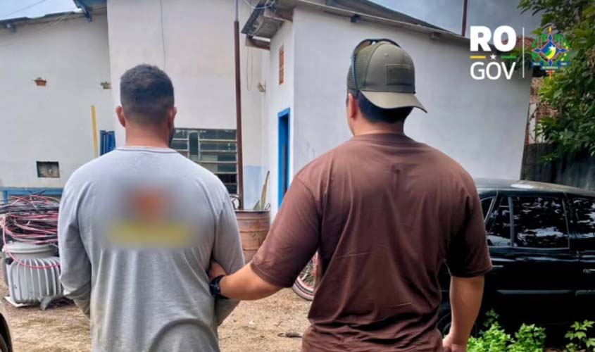 Polícia Civil prende suspeito por estupro em Candeias do Jamari