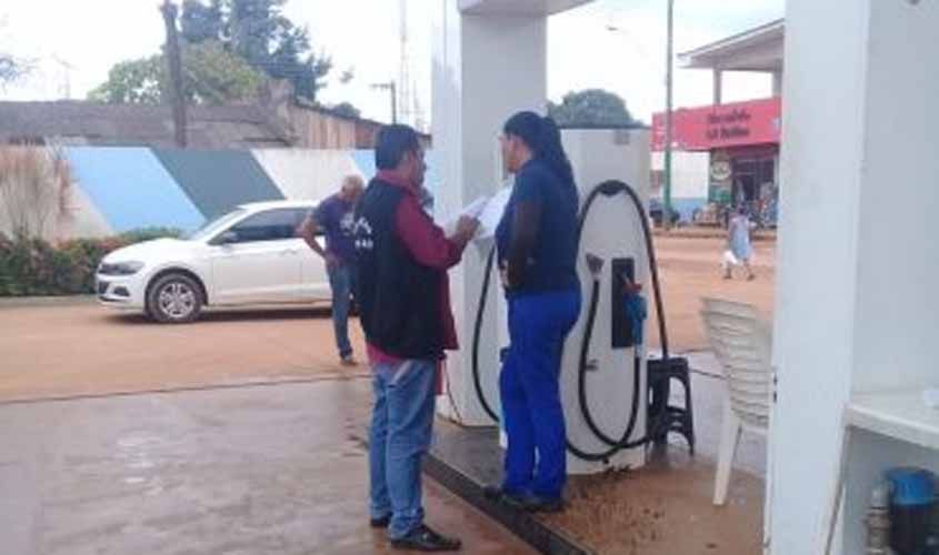 Procon fiscaliza postos para combater abuso nos preços de combustíveis em Rondônia