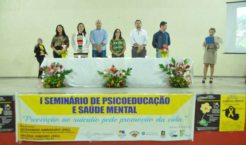 Seminário de Psicoeducação e Saúde Mental recebe mais de 600 participantes
