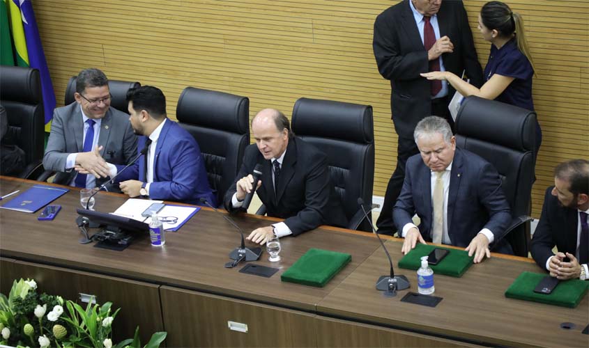 TJRO participa de 1ª Sessão da nova legislatura da Assembleia Legislativa de Rondônia