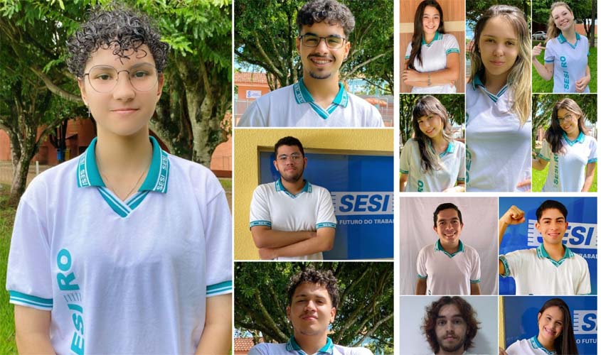 Alunos do SESI de Rondônia ficam acima dos 800 pontos na redação do Enem