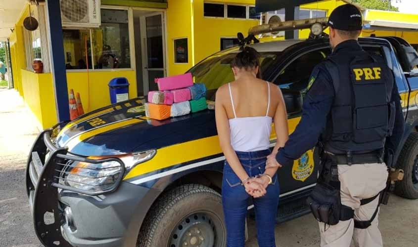 Droga vinda de Goiânia é apreendida pela PRF em Ji-Paraná