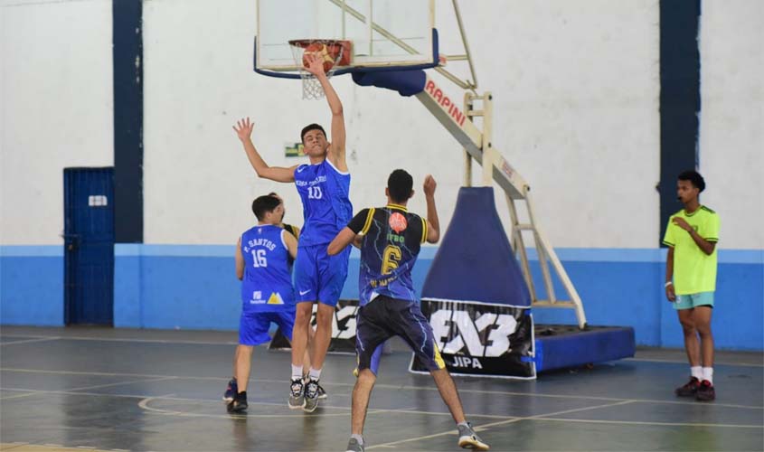 Município realiza etapa estadual do Basquete 3×3