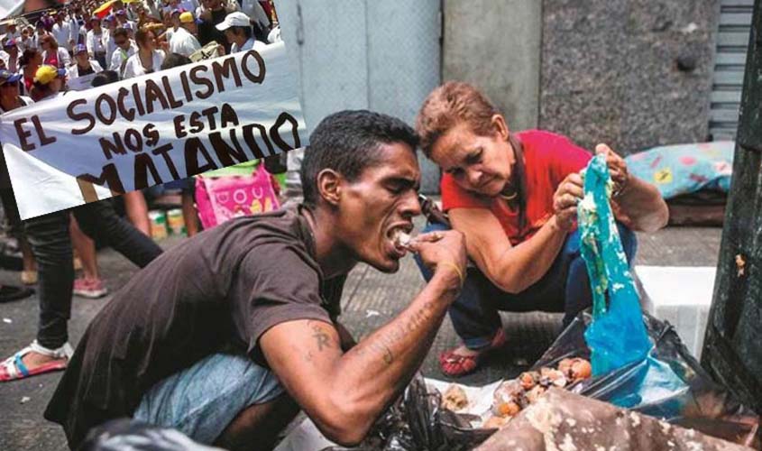 Não há guerra, mas há miséria, fome, doenças: um em cada quatro venezuelanos está fugindo da ditadura