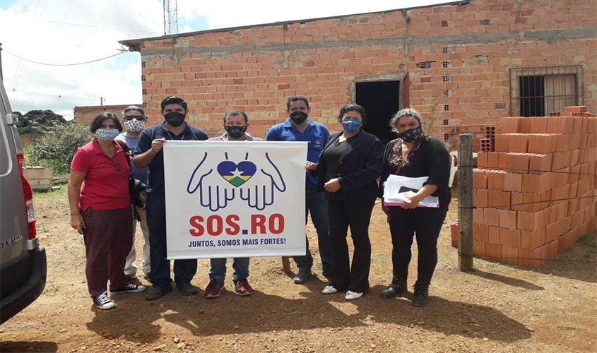 ​​​​​​​Moradores do assentamento Nova Conquista são atendidos pela campanha SOS.RO