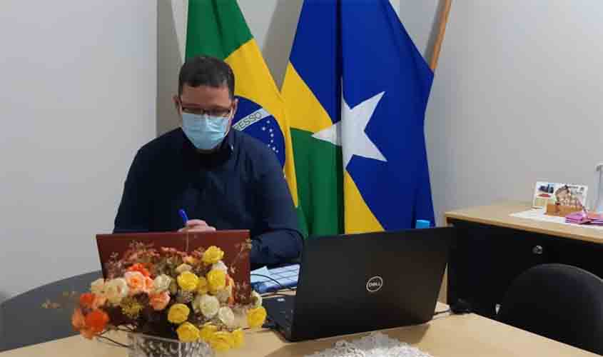 Governo de Rondônia reforça compromisso com o Ministério Público durante sessão solene virtual
