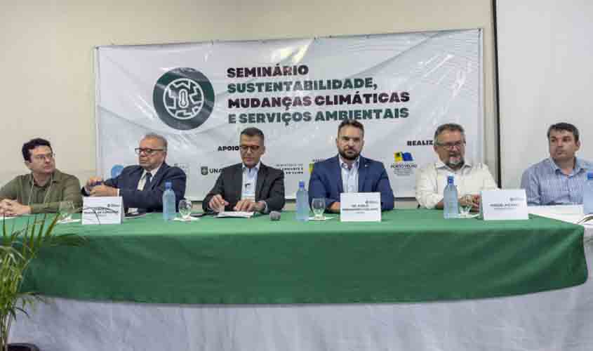 Seminário Sustentabilidade e Mudanças Climáticas discute propostas voltadas à sustentabilidade em Porto Velho