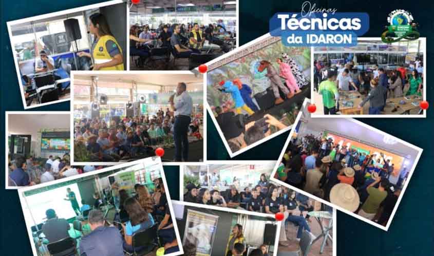 Oficinas são programadas para o setor agropecuário durante a 12ª Rondônia Rural Show
