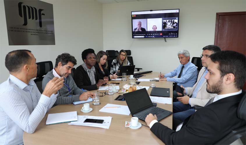 Reunião para debater situação em presídios do Estado é realiza no TJRO