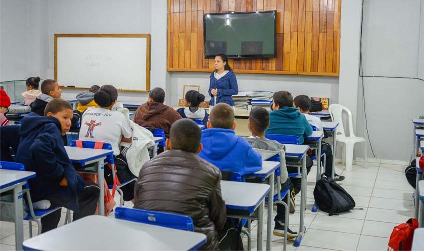 Semusa orienta estudantes do Batalhão da Polícia Militar Mirim