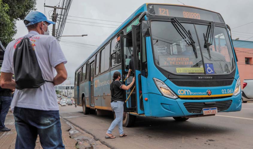 De cada três passageiros que usam o transporte coletivo de Porto Velho, um é gratuidade