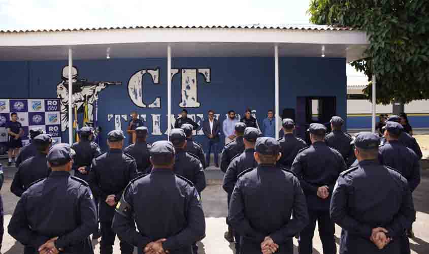 Governo de RO entrega academia do Centro de Ensino da Polícia Militar