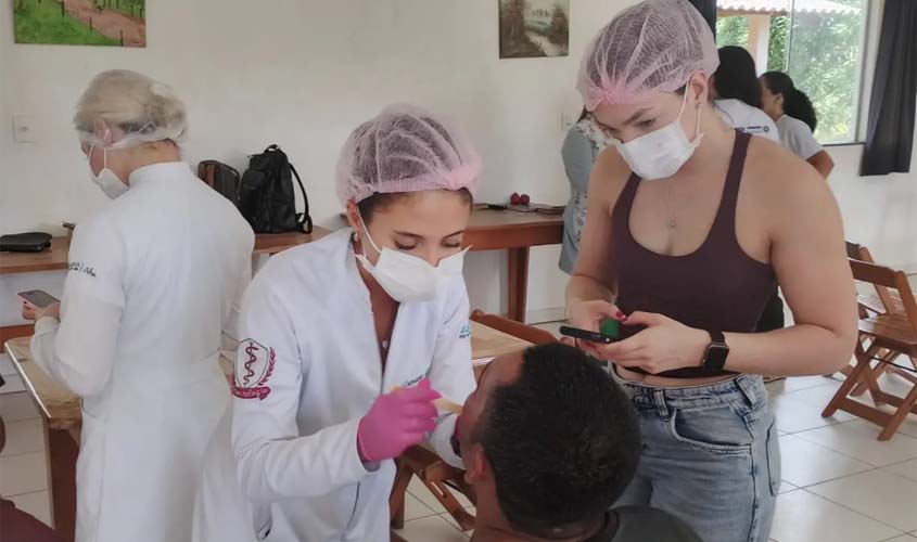 Atendimento bucal chega a comunidades terapêuticas