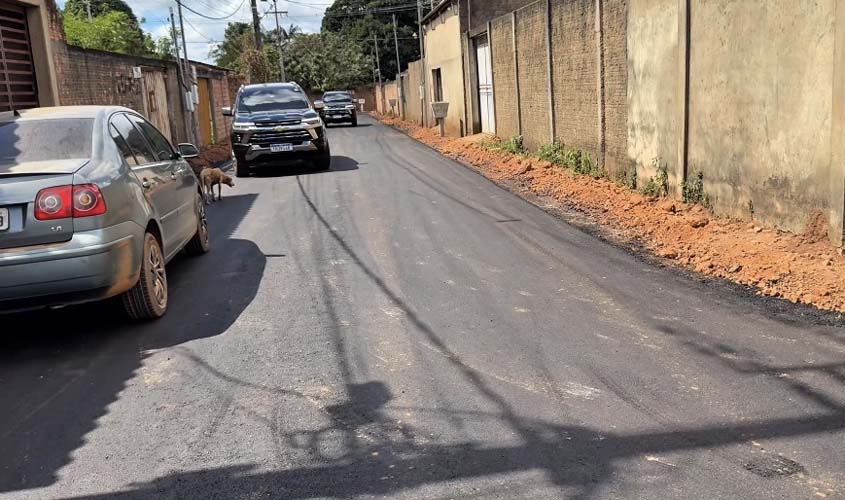 Porto Cristo recebe drenagem e pavimentação