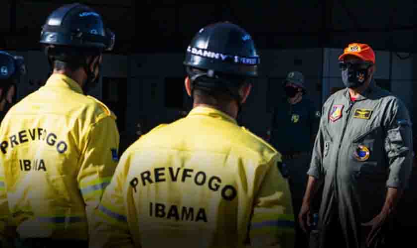 Ibama realiza treinamento de brigada pronto emprego para combater incêndios florestais