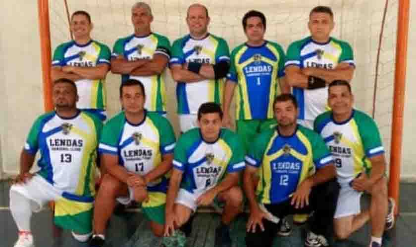 Lendas Handebol Clube representa Ro em campeonato na Paraíba