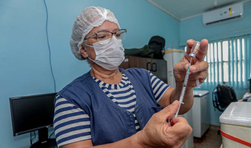 Vacina contra a covid-19 segue disponível em Porto Velho e distritos neste fim de semana