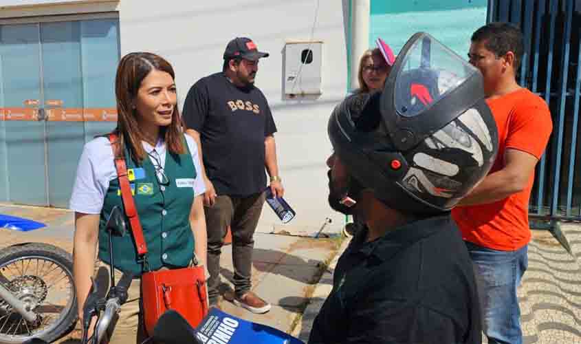 Em visita a Jaci-Paraná e Nova Mutúm, Euma Tourinho destaca o sentimento de pertencimento da população