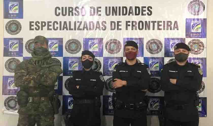 Policiais Militares participam da 5ª Edição do Curso de Unidades Especializadas de Fronteira