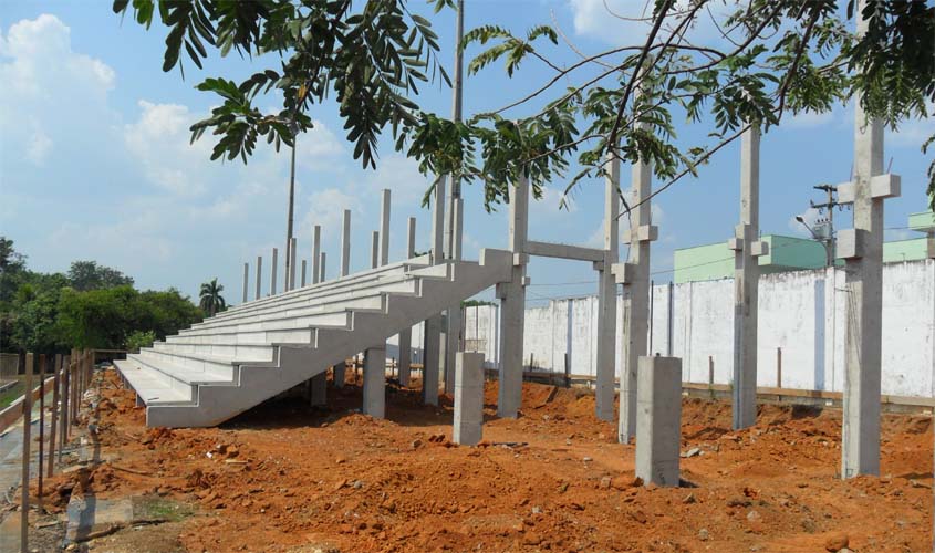 Concreaço da Amazônia se destaca na construção de arquibancadas em Rondônia