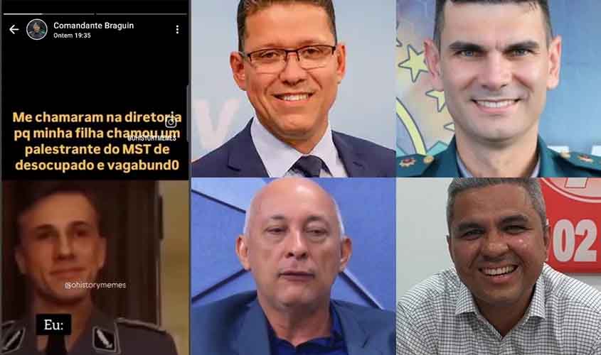 Comandante da PM de Rondônia se compara a personagem nazista 