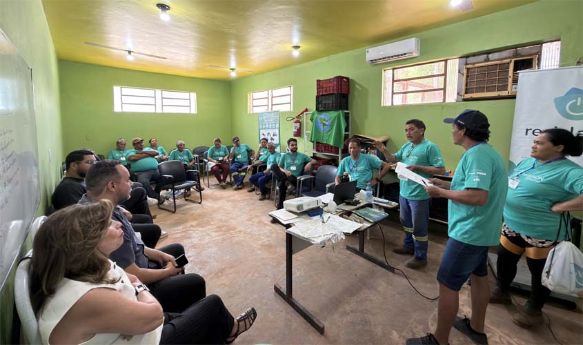 Cooperativa de Catadores de PVH inaugura espaço para eletrônicos