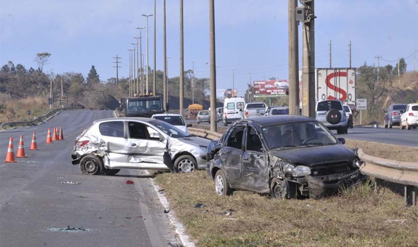 PRF registra 764 acidentes em rodovias federais durante o feriado