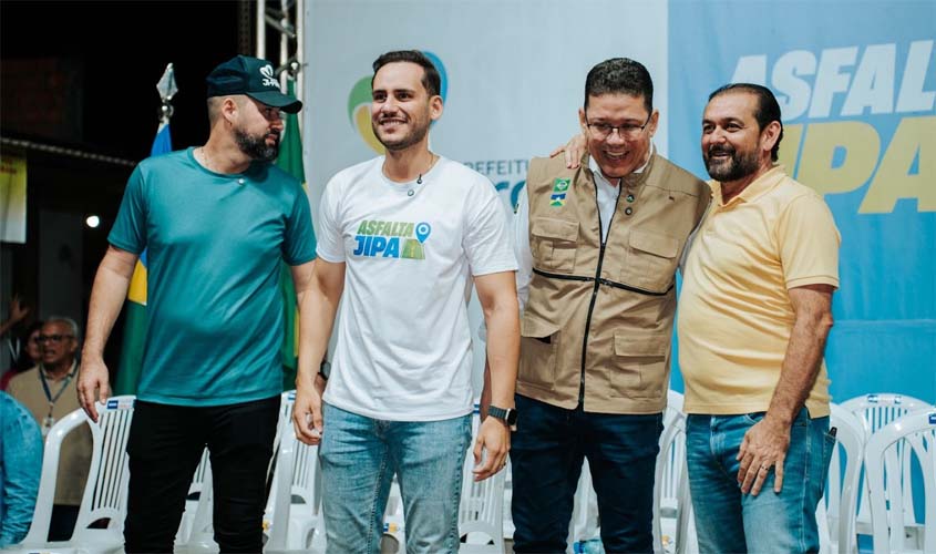 Ji-Paraná lança maior programa de asfaltamento da história