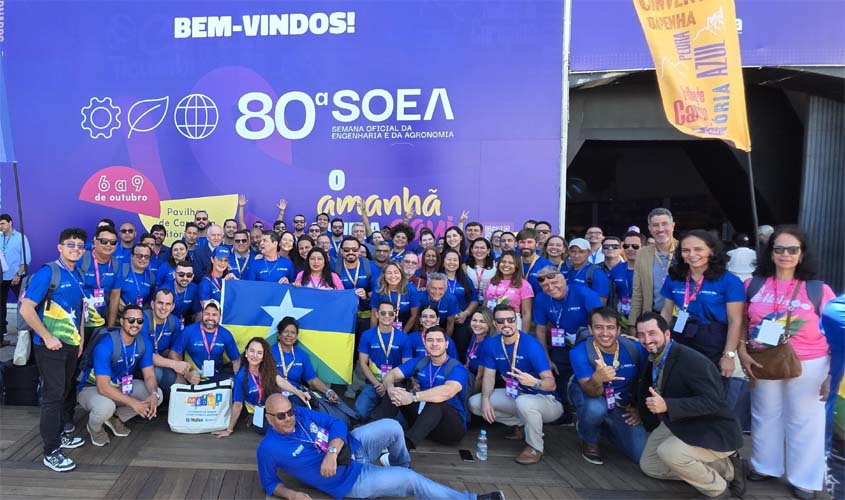 Crea-RO se destaca na 80ª SOEA e valoriza engenharia de RO