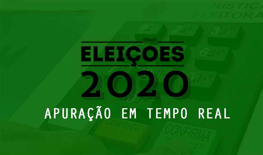 Resultado Eleições 2020 em Porto Velho - Apuração em Tempo Real