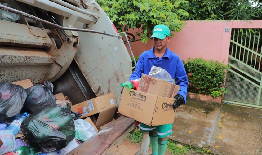Cidadão pode informar falhas na coleta de lixo à Prefeitura