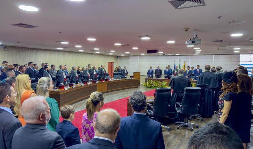 Prefeito participa de solenidade de posse da nova presidência do Tribunal de Justiça de Rondônia