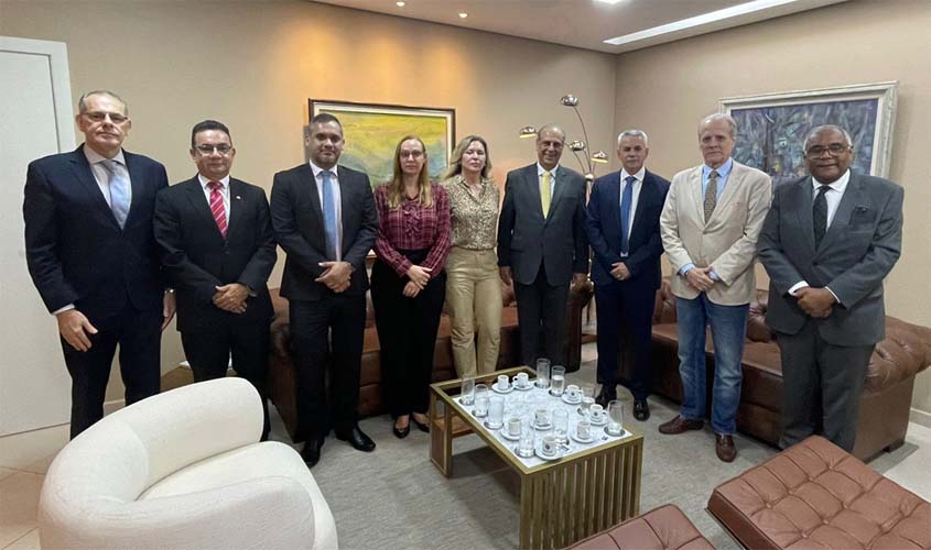 Integrantes do MP fazem visita à nova Cúpula Diretiva do Tribunal de Justiça e reafirmam parceria interinstitucional