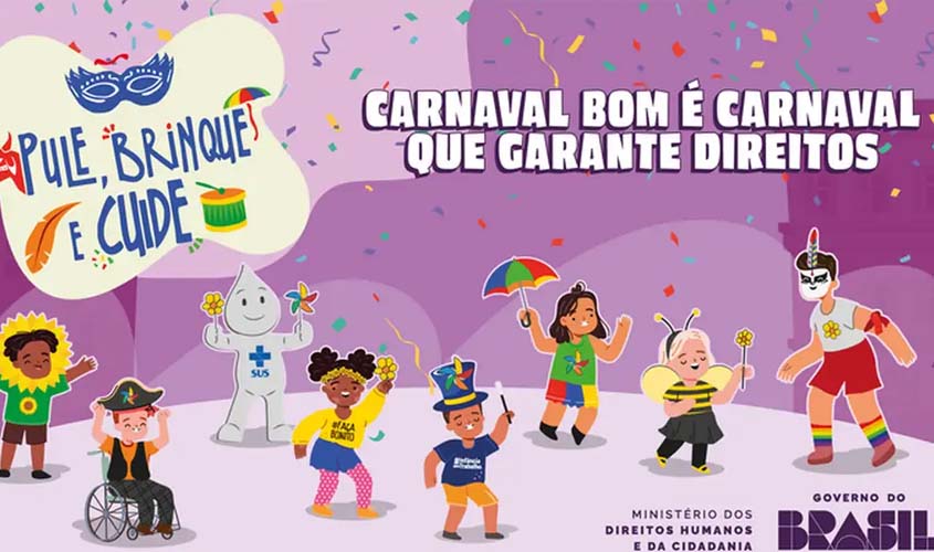 Ministério quer proteger crianças e adolescentes no Carnaval
