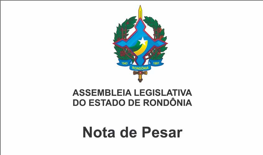 A Assembleia Legislativa de Rondônia manifesta profundo pesar pelo falecimento do comunicador Jaelson Vicente, o “Xoradin”, ocorrido nesta sexta-feira.