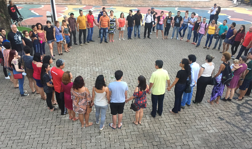 Porto Velho fez ato simbólico por Marielle