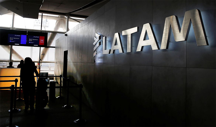 Latam Airlines reduzirá voos em 70% devido ao coronavírus